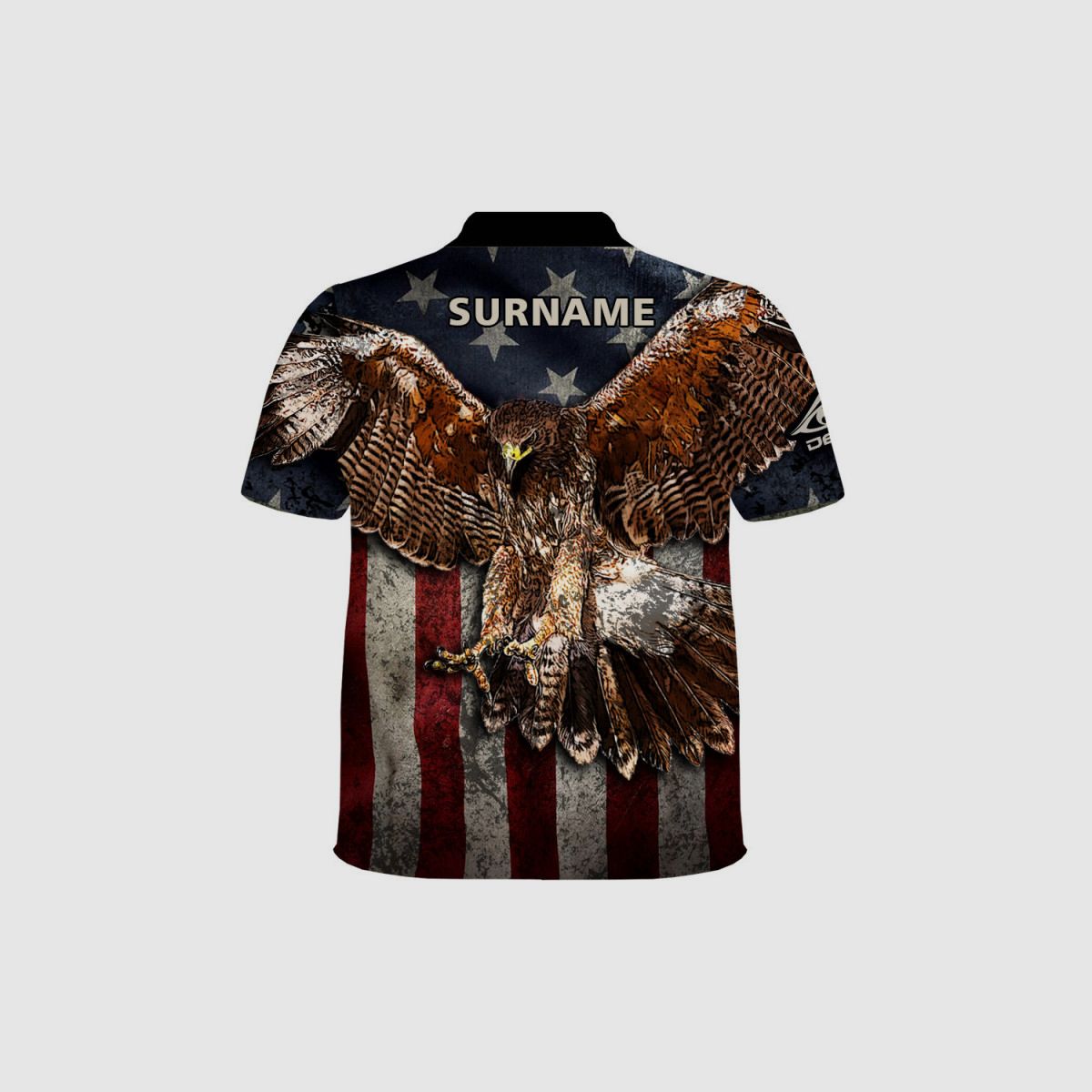 DED USA Eagle T-Shirt, Größe: S, Benutzerdefinierter Name: Kein Name, Bekleidungsart: Regular (Herren), Bild 2 von 3