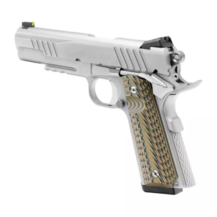 Pistolet SAVAGE 1911 GOVT STYLE STAINLESS WITH RAIL kal. 45ACP, zdjęcie 6 z 13