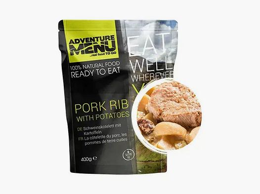 Adventure Menu Adventure Menu Varkenskotelet met Aardappelen
