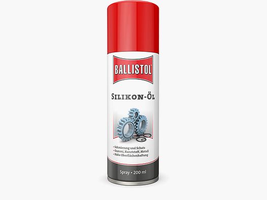 Ballistol Silicone Spray 200 ml – Het Schone Alternatief voor Smering, Bescherming en Onderhoud