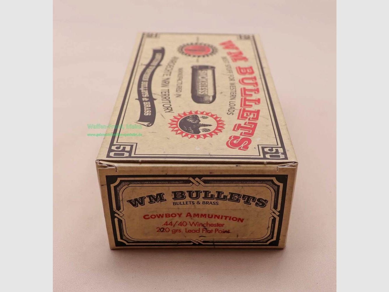 WM Bullets - Germany Revolver/Rifle Cartridges .44-40Win/WCF