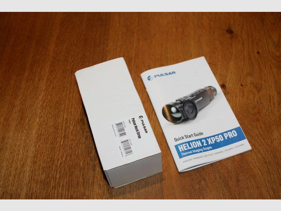 Pulsar Helion 2 XP50 PRO Wärmebildkamera Wärmebildgerät + 2ter Akku gratis + XSPECTER-Kamera-Adapter - versandkostenfrei