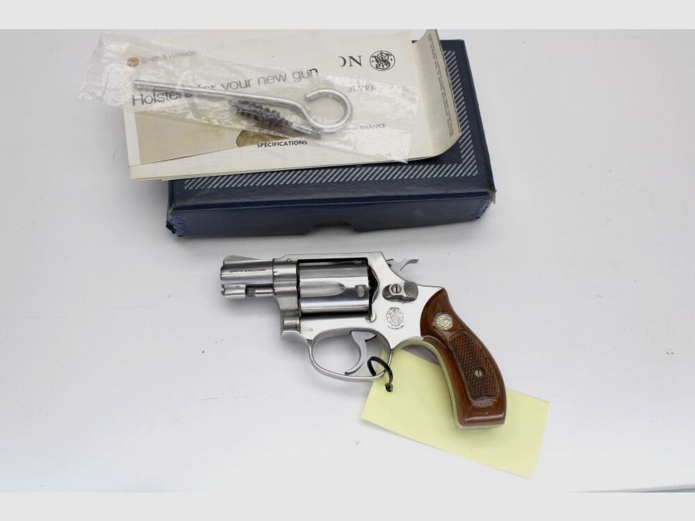 Smith & Wesson 60 Stainless klein & kompakt .38Special