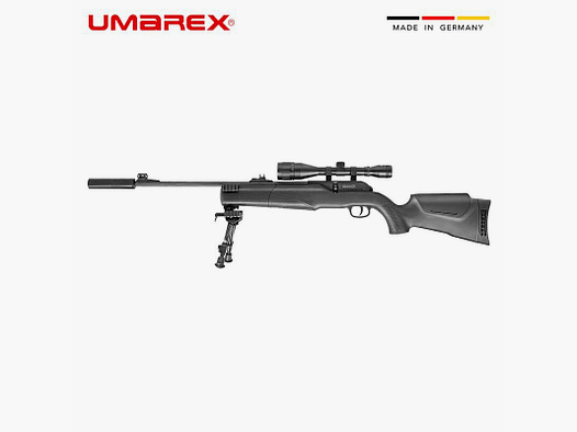 Umarex 850 M2 XT Kit BLK 4.5mm (.177) P CO2 with scope 6x42 and bipod