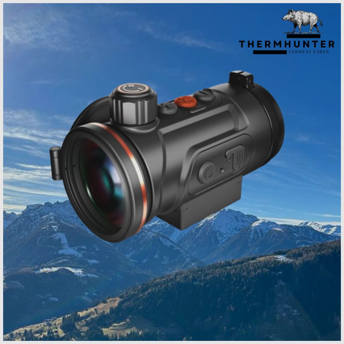 ThermTec Hunt Pro 650 inklusive Adapter Wärmebildvorsatzgerät