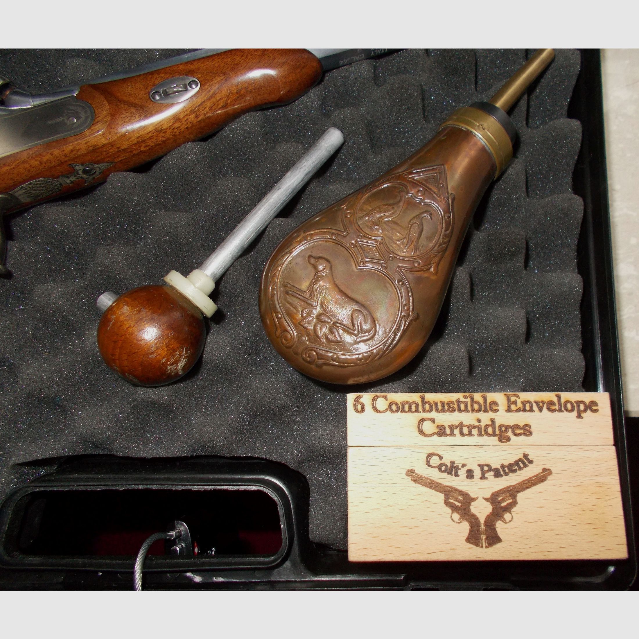 Davide Pedersoli Le Page Perkussion .44 incl Zubehör