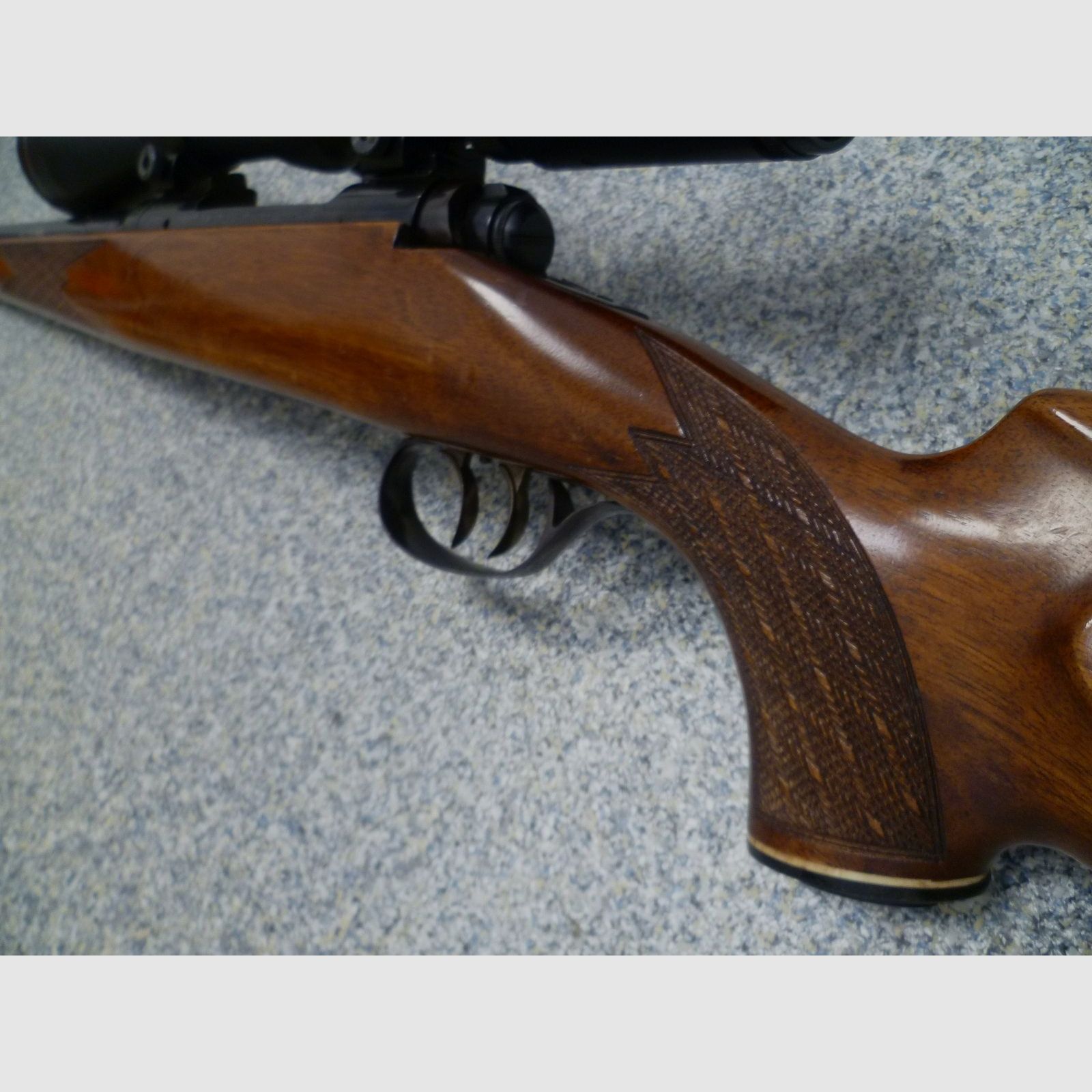 Repeater rifle Anschütz model 110 .243 Win. SD thread