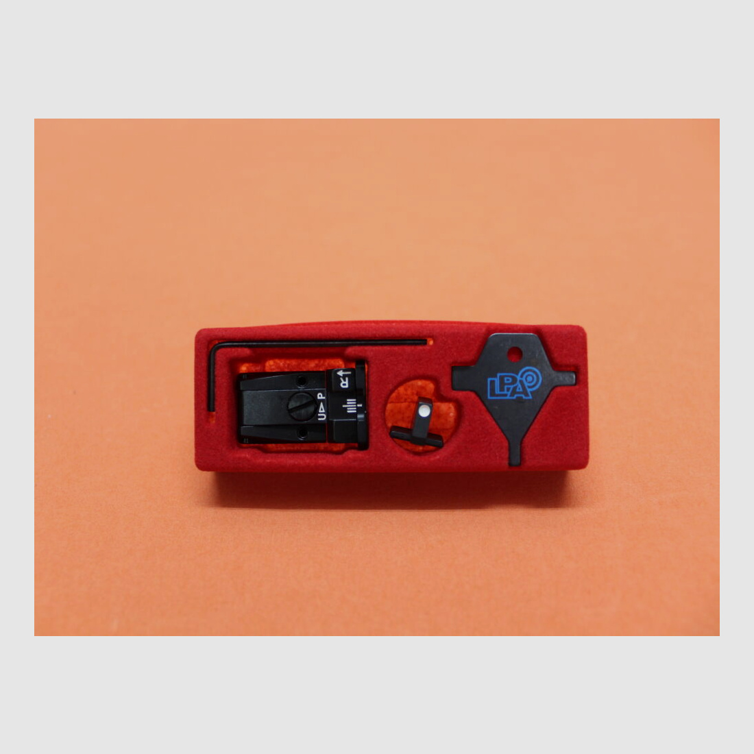 LPA. SIG Sauer: Micrometer sight LPA 3-Dot incl. front sight (SPR28SS30) High-mounted micrometer sighting for Classic Line and SP2002