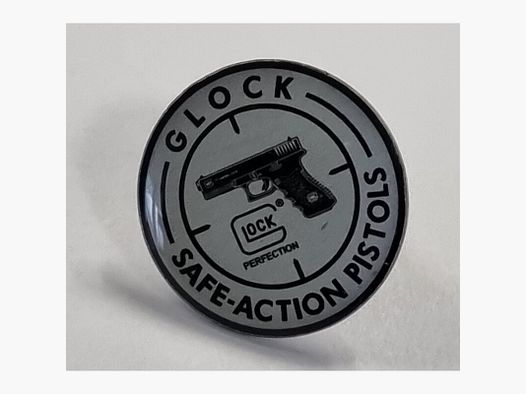 Glock Anstecker Silber
