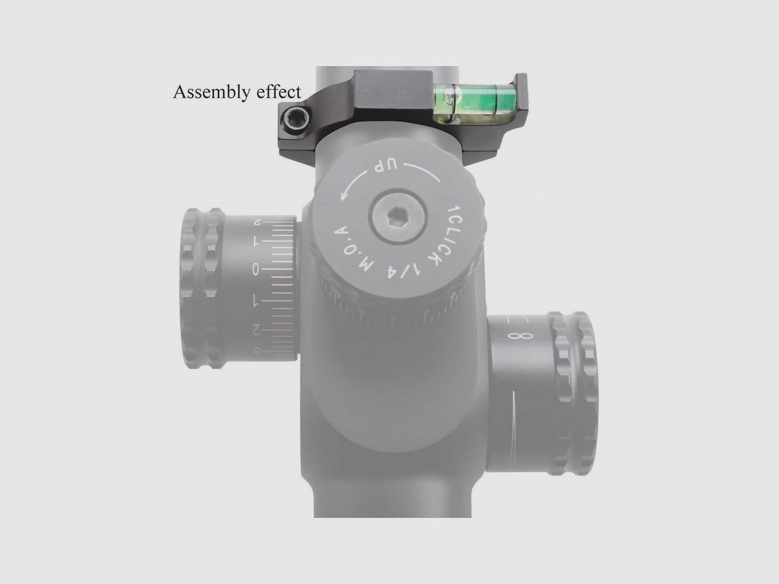 VectorOptics 30mm Offest Bubble ACD Mount, immagine 3 di 5