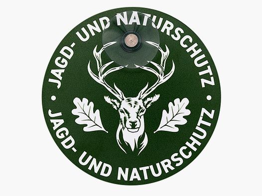 Wilde Hilde Original Autoschild Jagd- und Naturschutz Hirsch