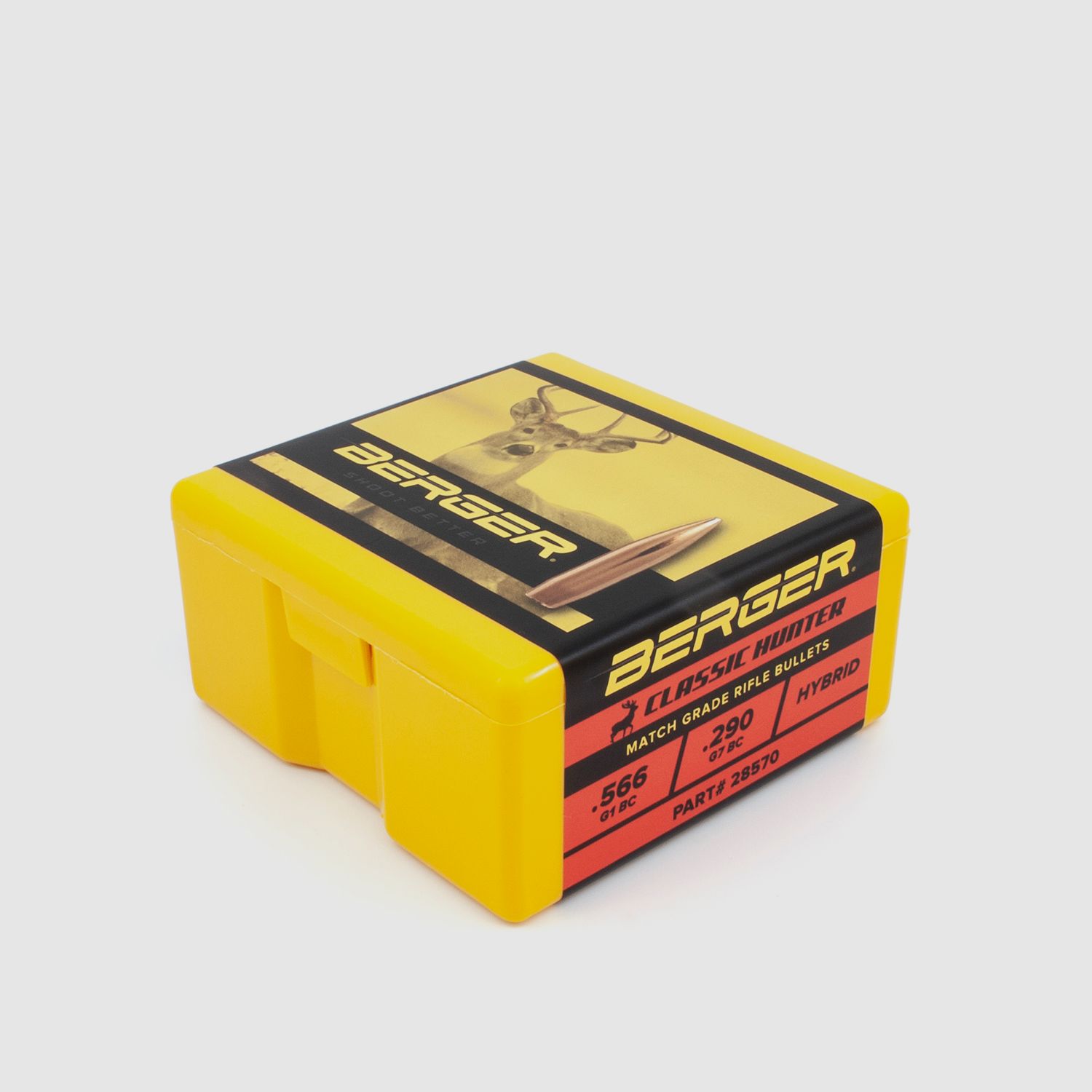 Berger Geschoss 7mm/.284 Classic Hunter 168GR 100 Stück