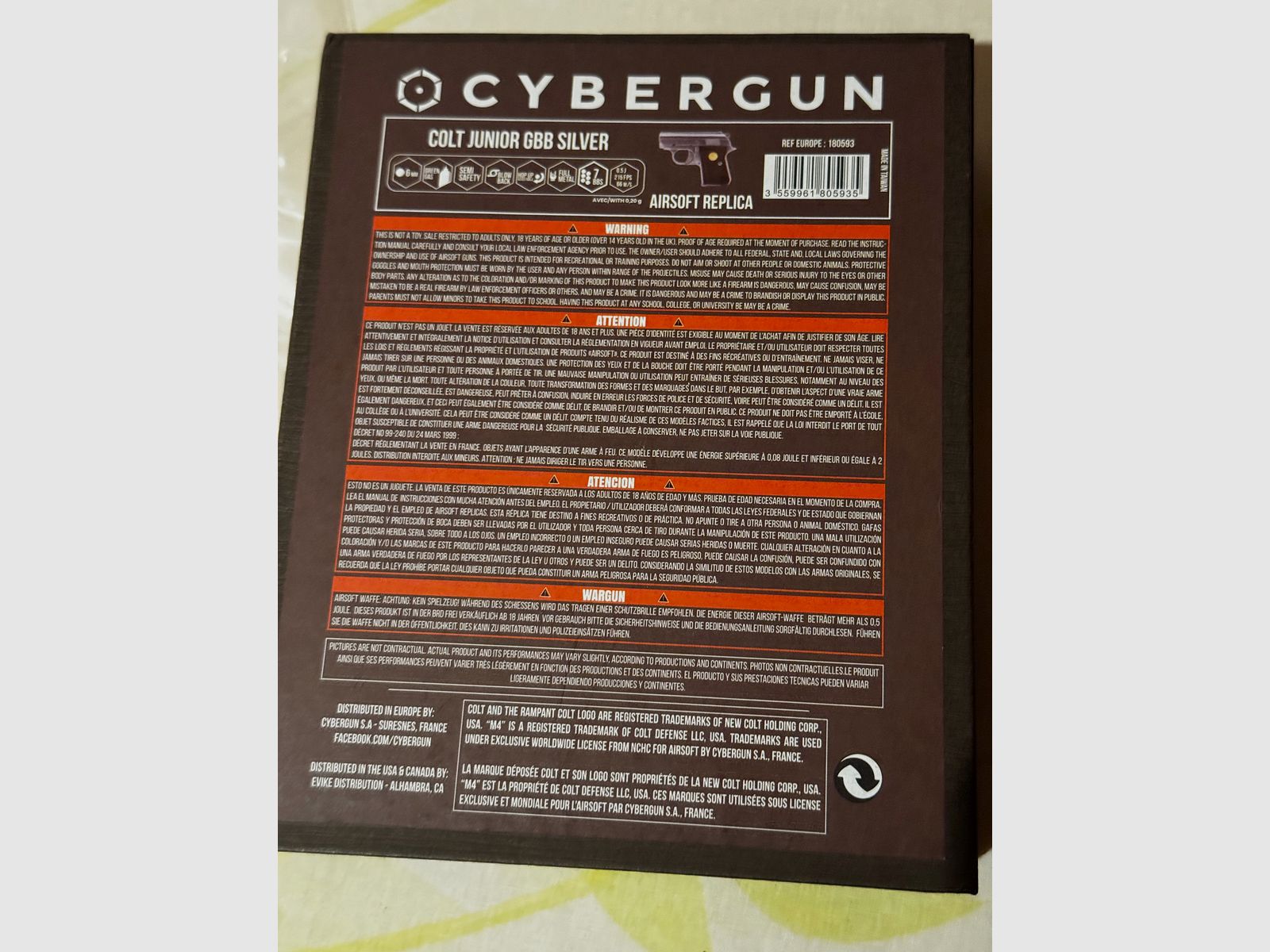 Colt Pocket .25 Airsoft 6mm 