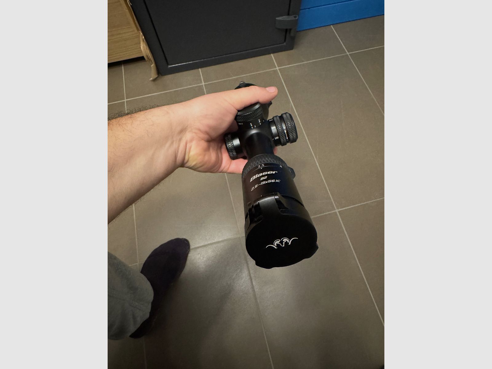 BLASER scope B2 2.5-15x56 iC S with rail