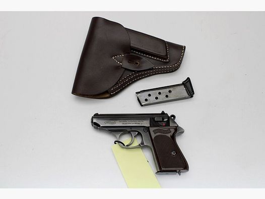 Pistolet Walther PPK z kaburą i 2 magazynkami 7,65 mm Browning