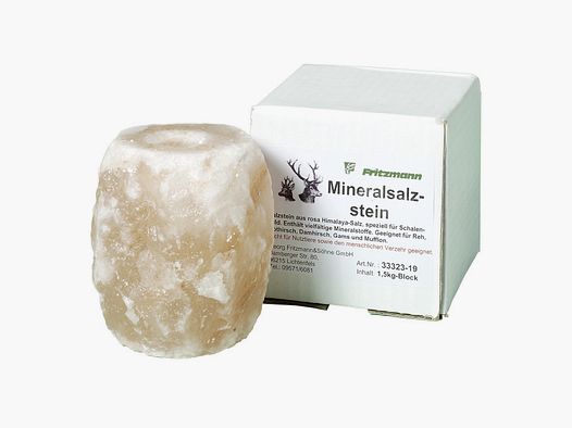 Fritzmann Mineralsalzstein ca.1,5 kg
