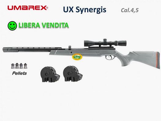 UMAREX UX Synergis Elite cal.4,5 Kit con ottica