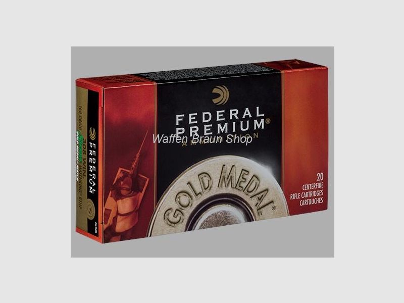 Federal .308 Win 168 grain Sierra HPBT 20 Stück
