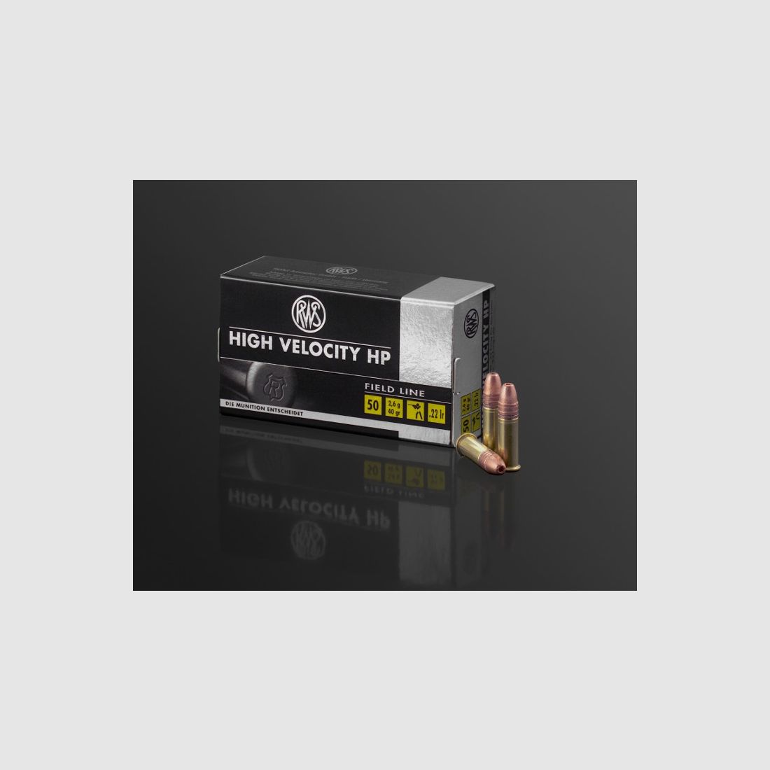 RWS High Velocity Hohlspitz .22lfb KK-Patronen