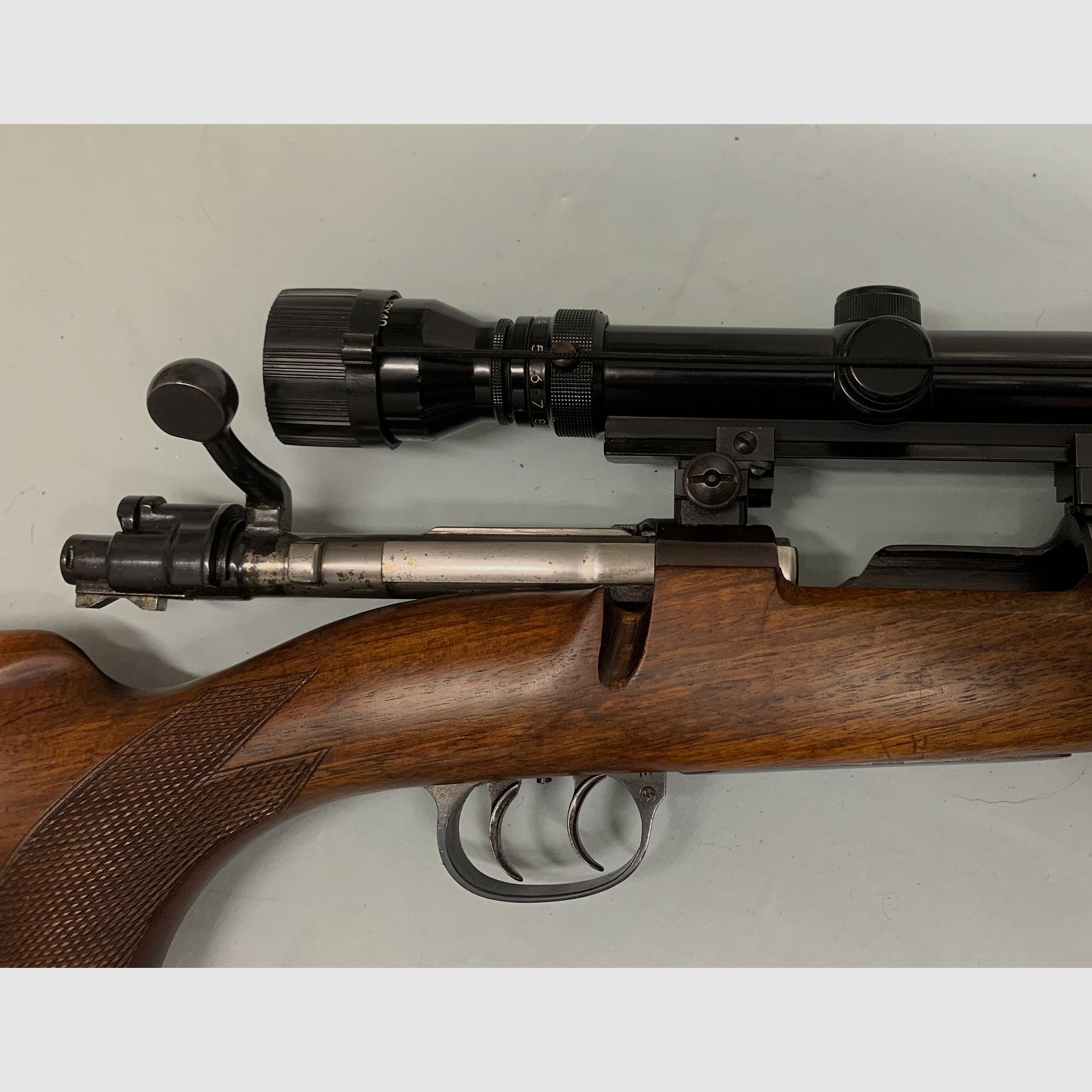 Repetierer - Voere 7x64 inkl. Montage und Optik tasco