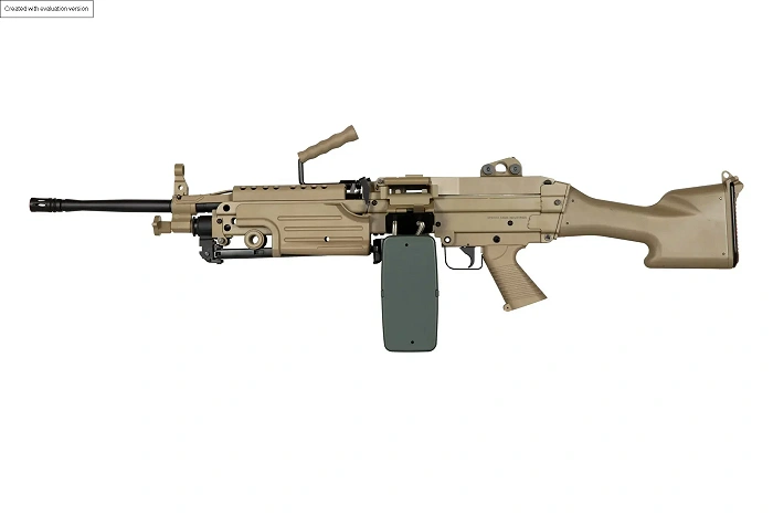ASG-machinegeweer Specna Arms SA-249 MK2 EDGE - Tan, afbeelding 1 van 24