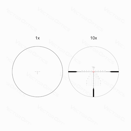 Richtkijker Vector Optics Continental x10 1-10x28 FPP ED CTR, afbeelding 11 van 11