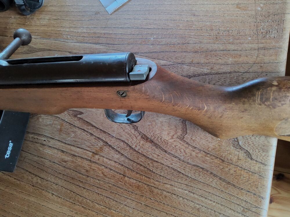 unbekannt militärisches Luftgewehr