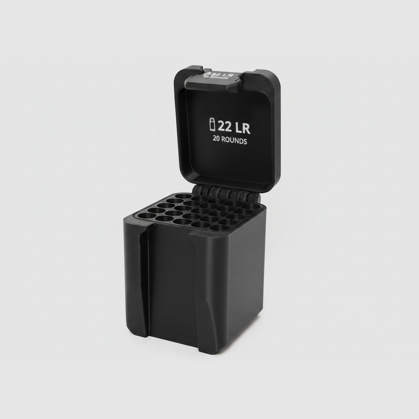 Filamelt ammunition box / 30-06 Springfield / 'folding / locking lid' / cartridge box, ammo box