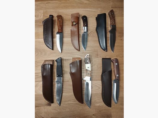 Jagdmesser Konvolut (alle neuwertig), komplett oder ausgewählt
