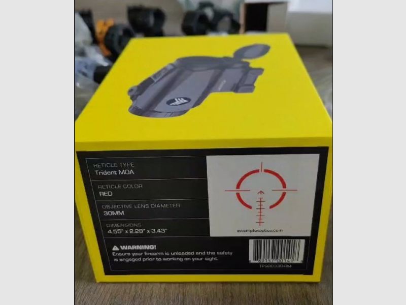 Swampfox Optics 3x30 TRIHAWK Prisme de lunette de tir pour le tir à la cible, la chasse, le tir sportif