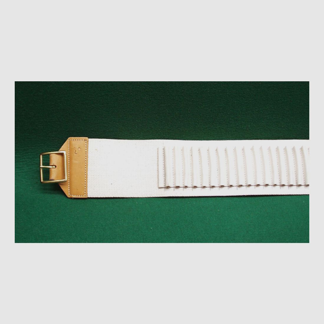 C.Sharps Arms Patronengurt, Leinen