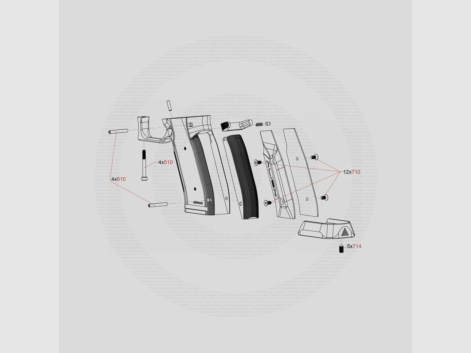 Laugo Arms – Alien Ersatzteile Kit [Large], Bild 2 von 2