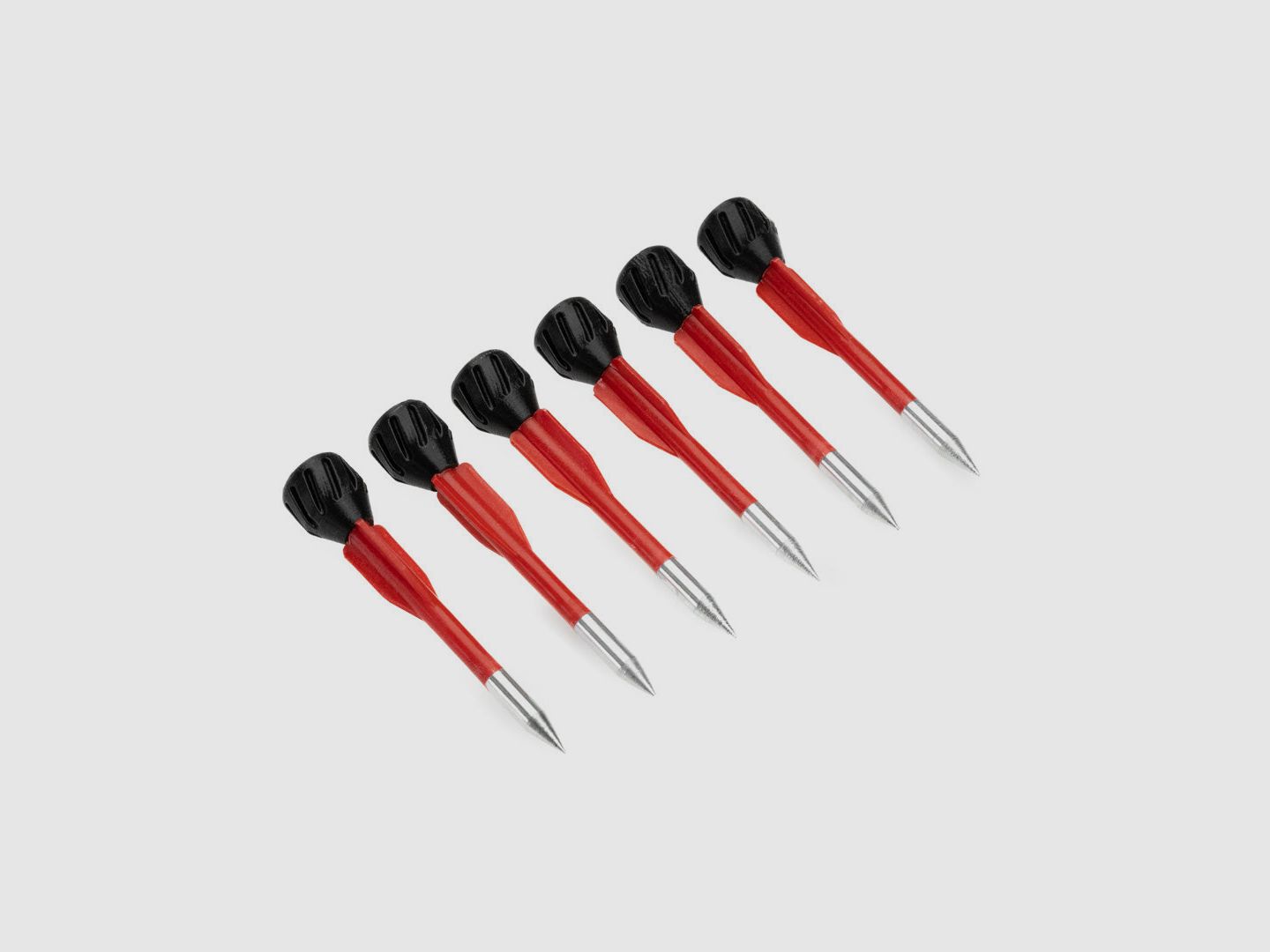 6 x KILLER BULLETS | Pfeile Arrows | HDS68 | AEA Zeus Cal.68 | Schwarz | Cal. 68