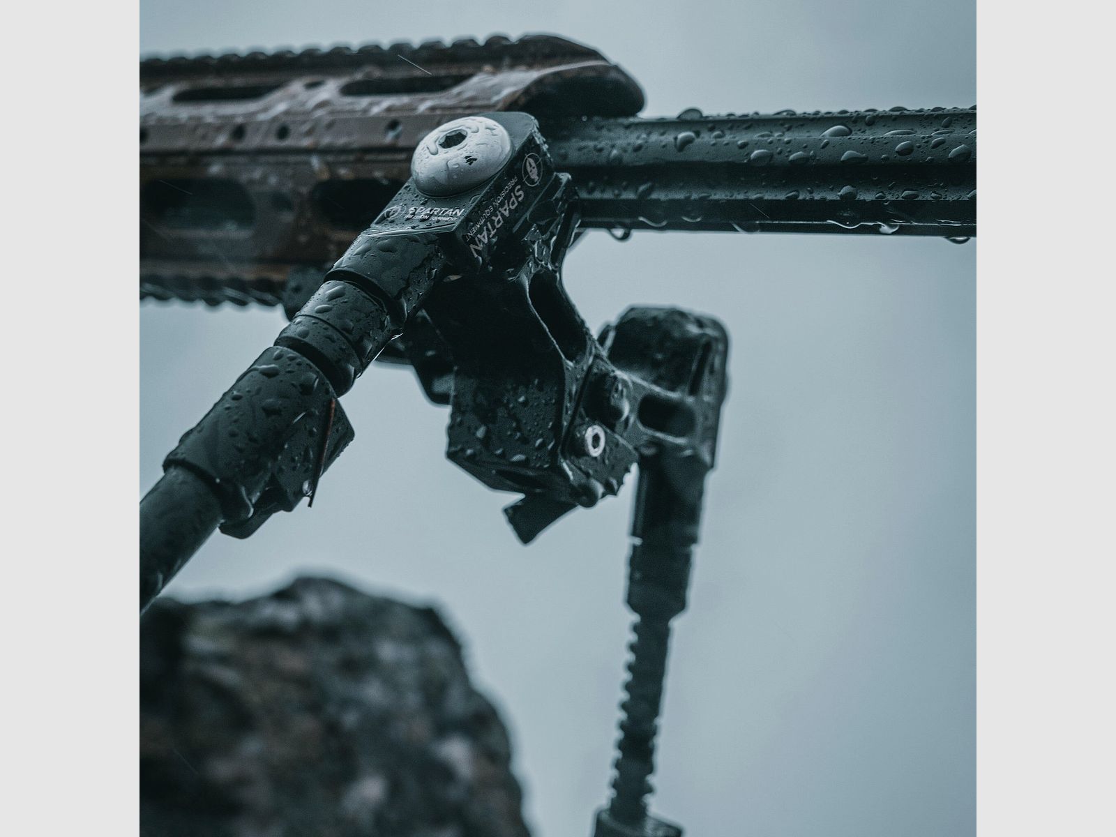 Bipied Spartan Valhalla | Bipied avec adaptateur Picatinny