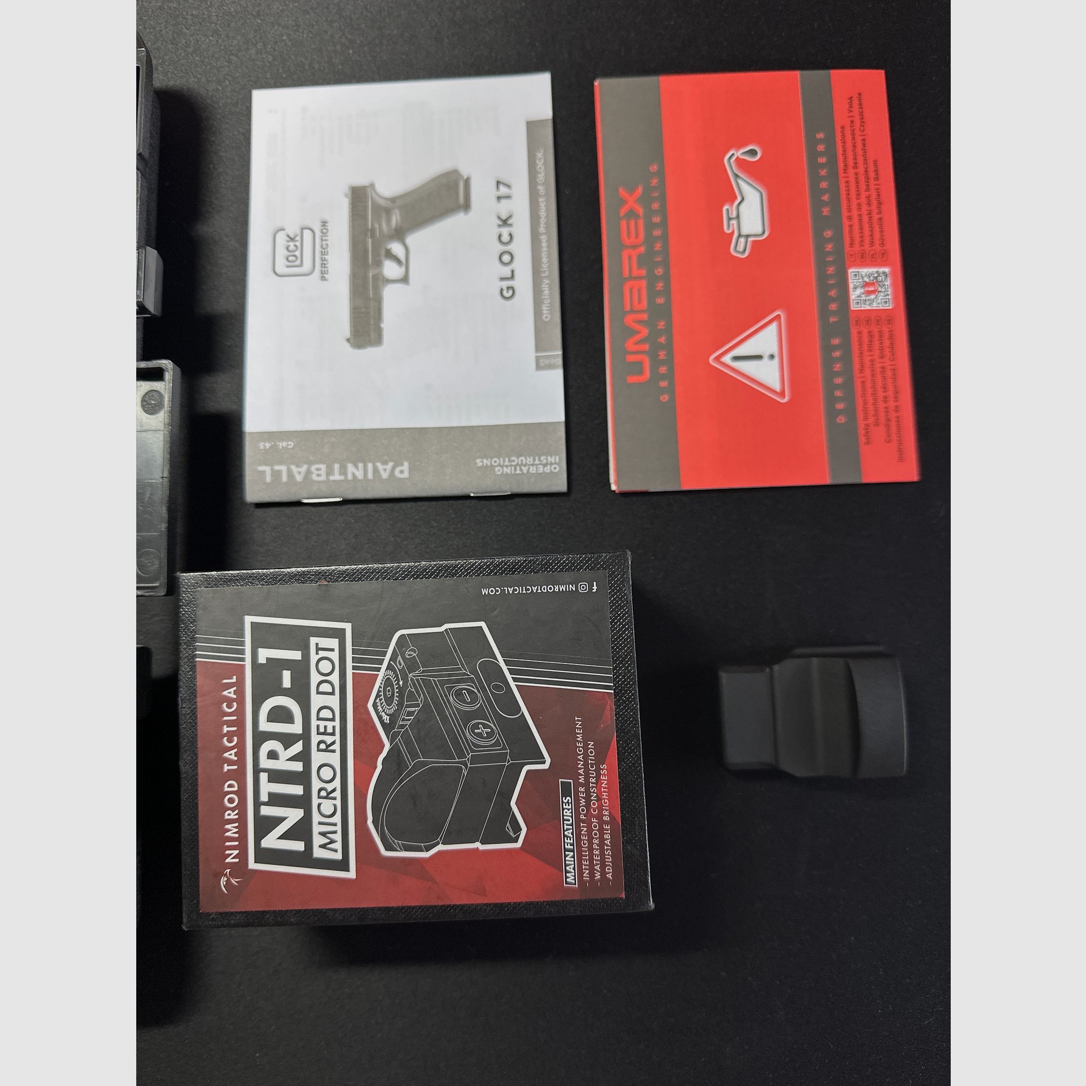 Glock 17 Gen. 5 T4E  CO2- RAM Pistole Kal. .43 