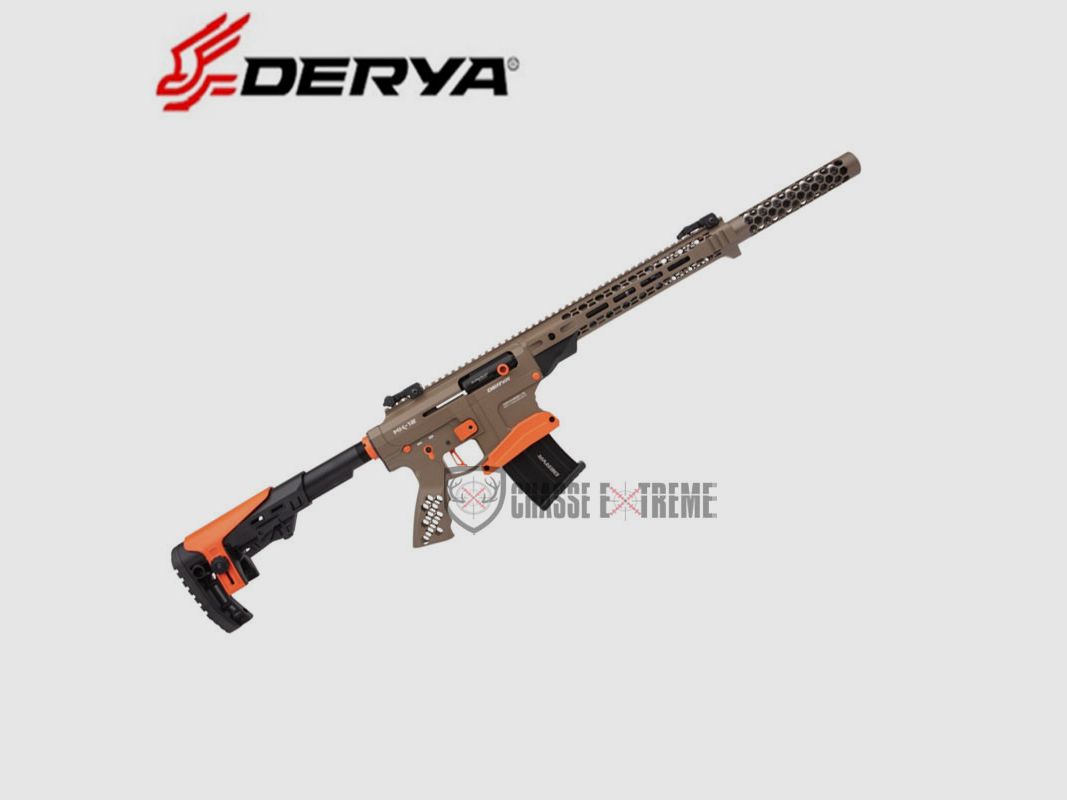 Fusil DERYA MK12 Ultra Fde Nid d'Abeille 50cm Cal 12/76, image 3 sur 3