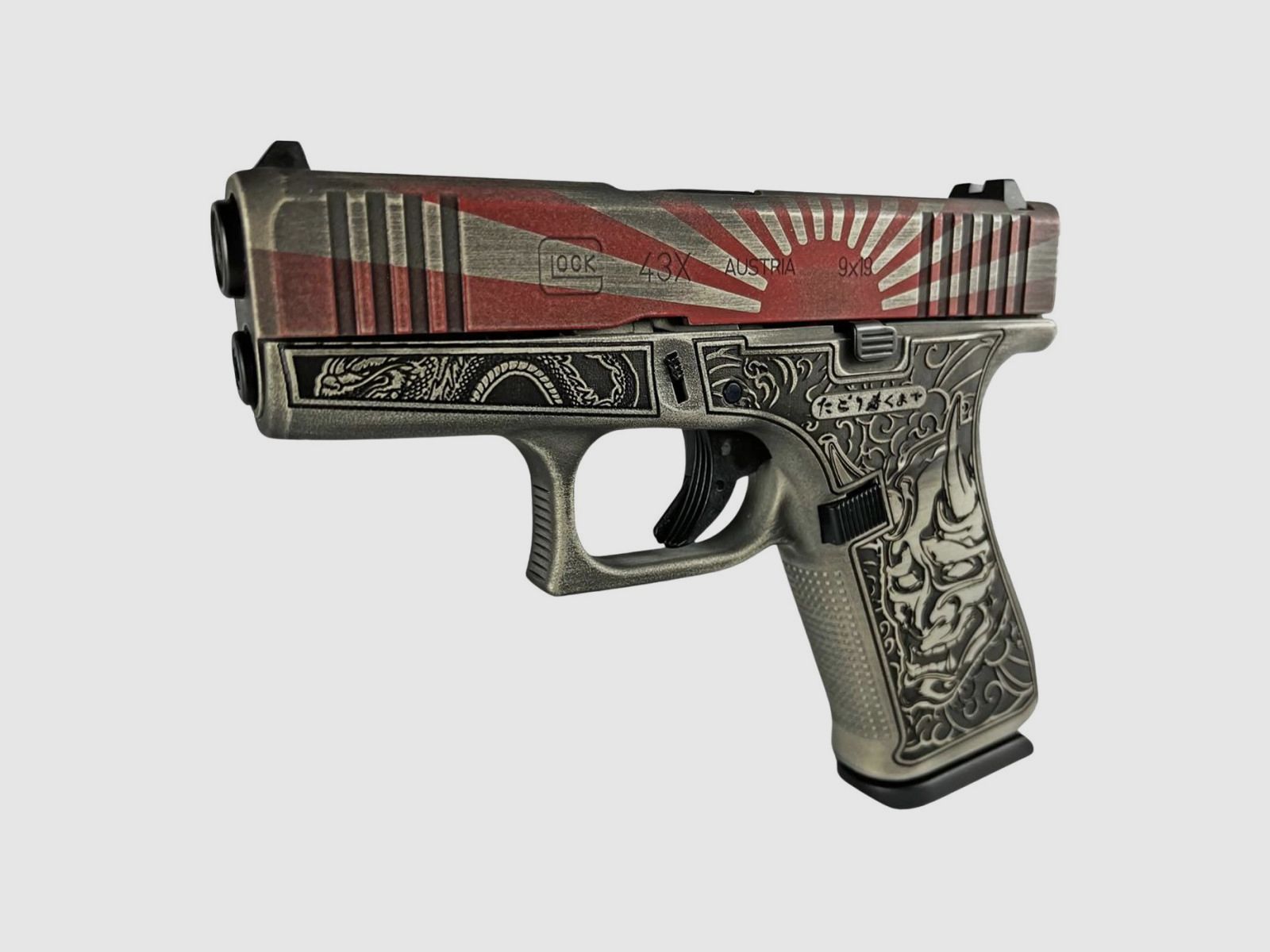 Glock 43x Samurai-Krieger / Aufgehende Sonne, Bild 2 von 4