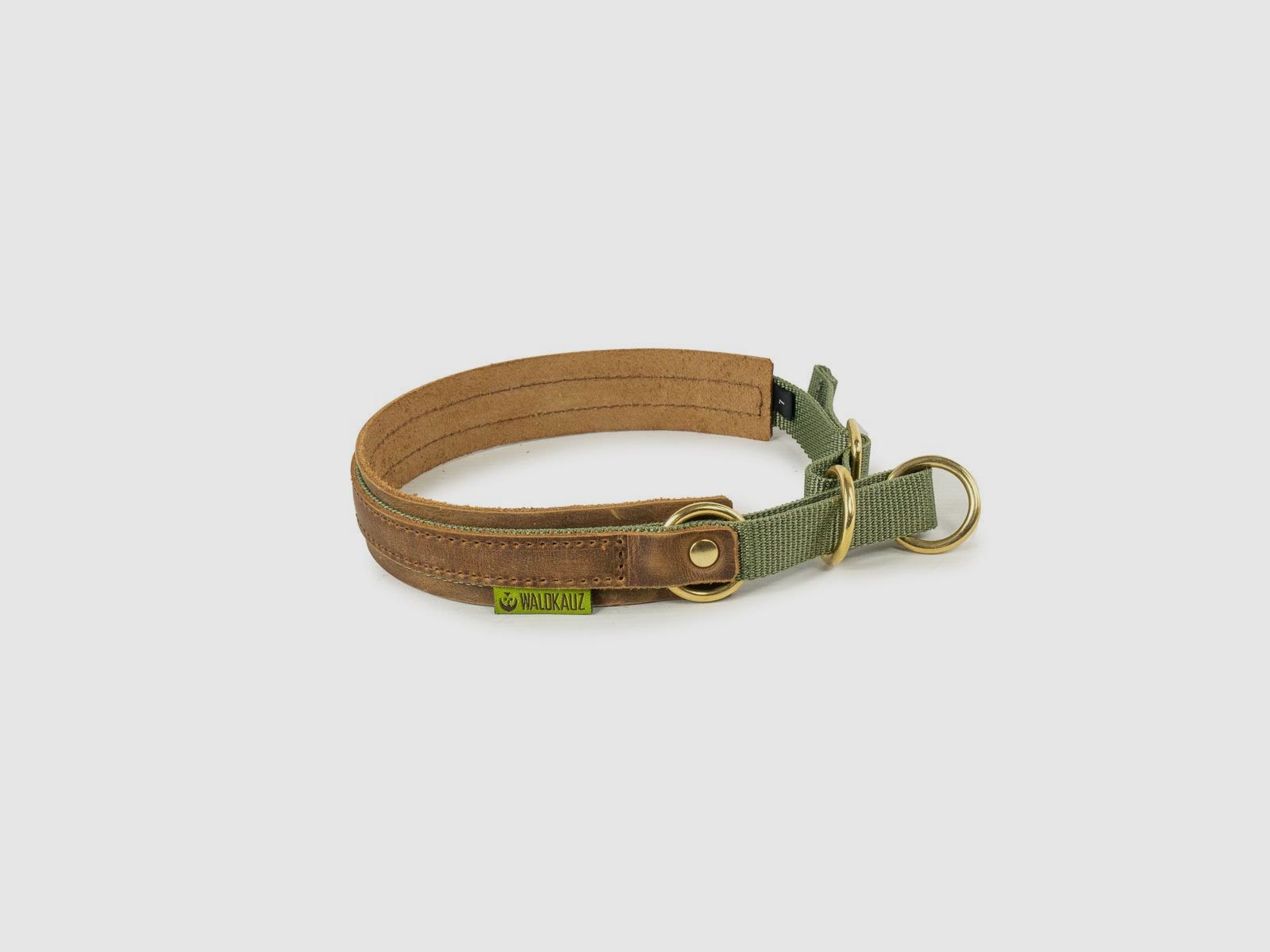 Train stop collar "Bremso", olive