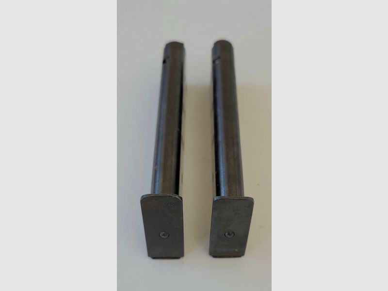 2 Walther PP Magazine - nur Walther Schleife - 7,65mm - evtl. Zellah Mehlis Fertigung?