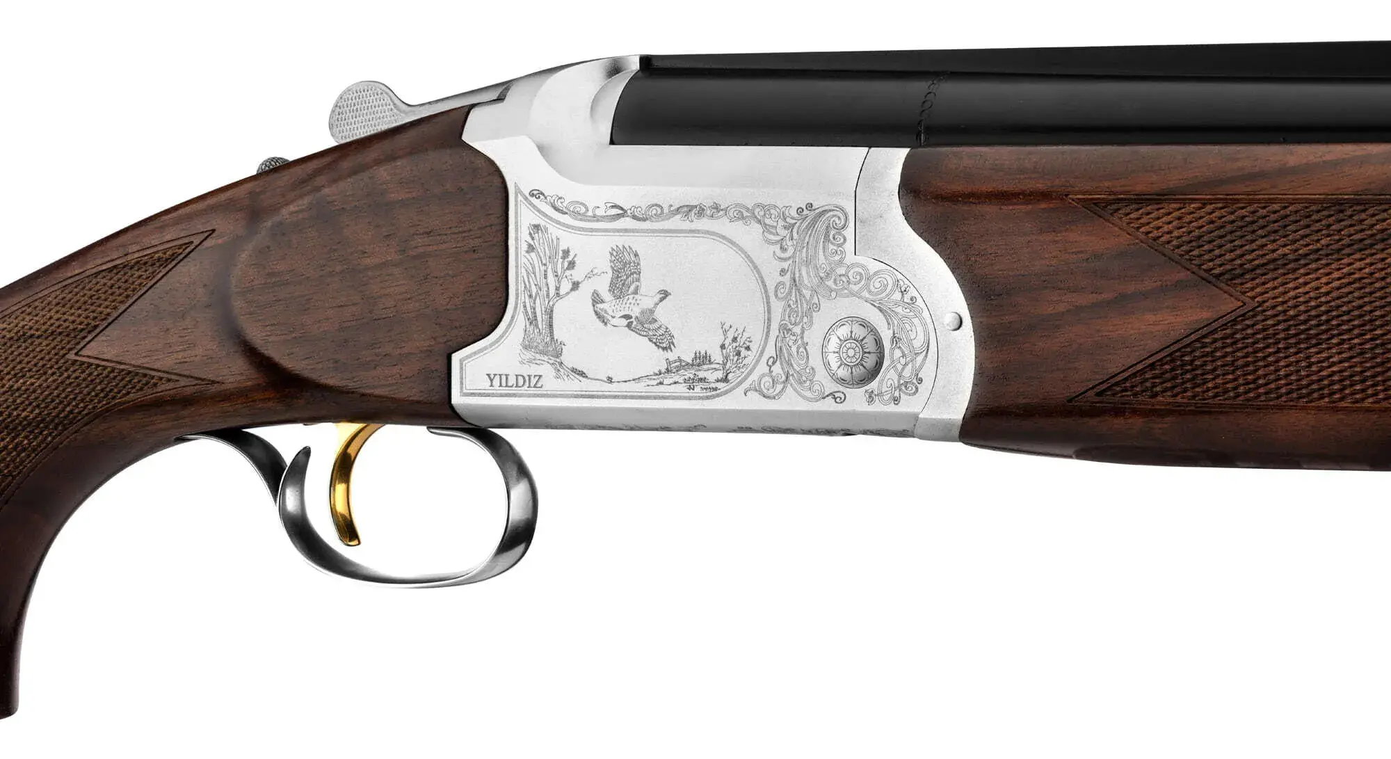 Bockdoppelflinte Yildiz Luxe Plaine Kaliber 12, Bild 6 von 10