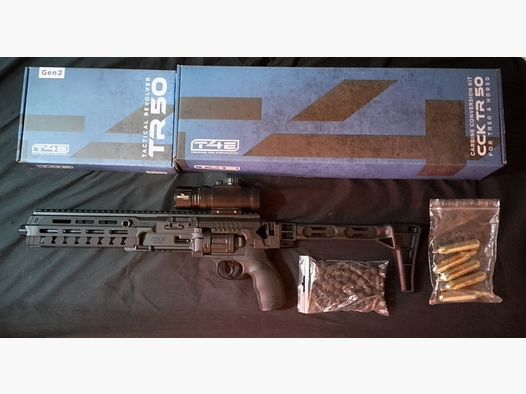 Nagelneu T4E RAM HDR50  Tr50 gen2 + Carbine Conversion Kit+ Rubberballs.50 + CO2 Kapseln+ Visier aus Sammlung unbenutzt  mit Ovp 