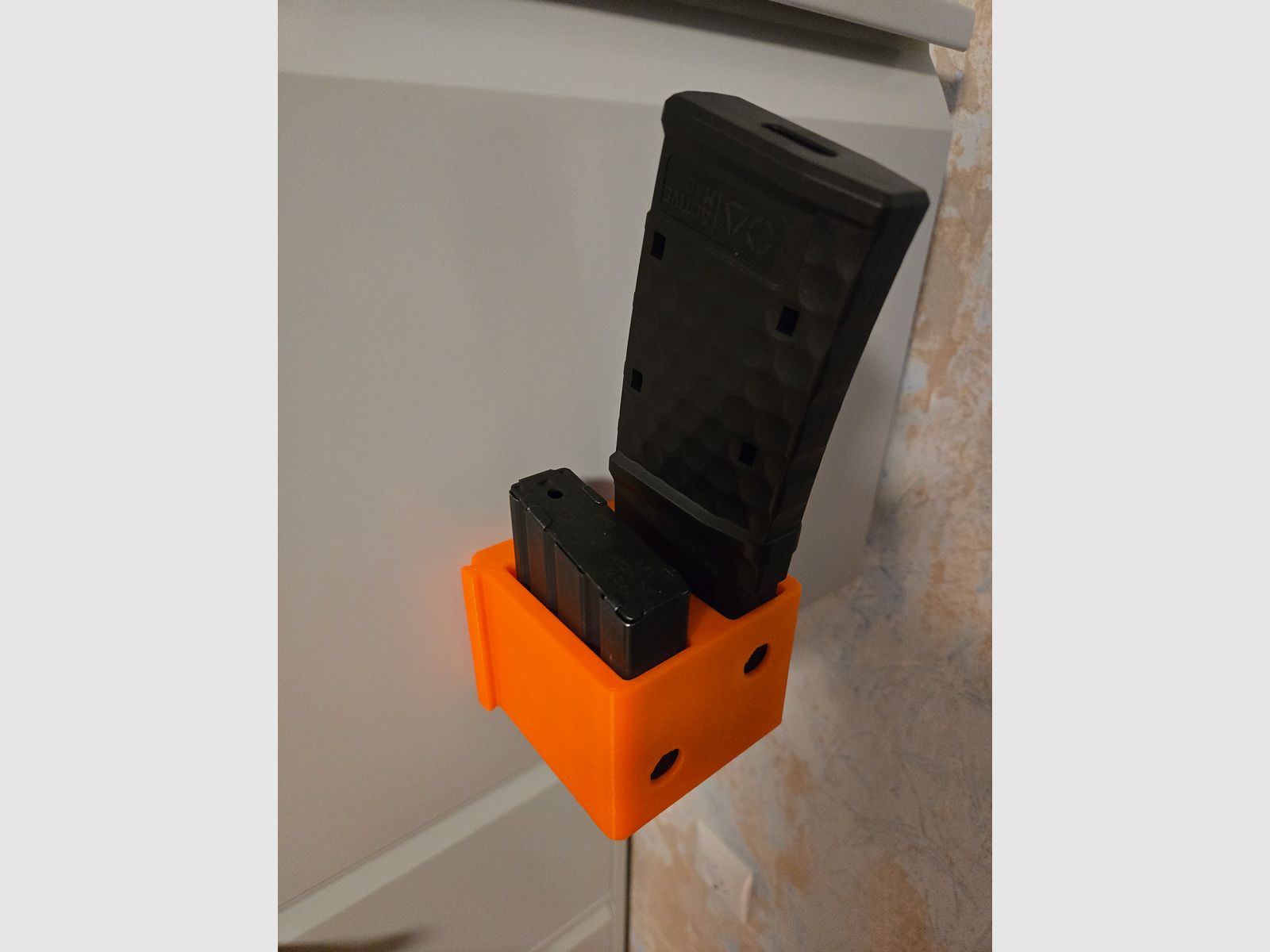 2x AR 15 magazine holder universal gun safe organizer magnet non-slip