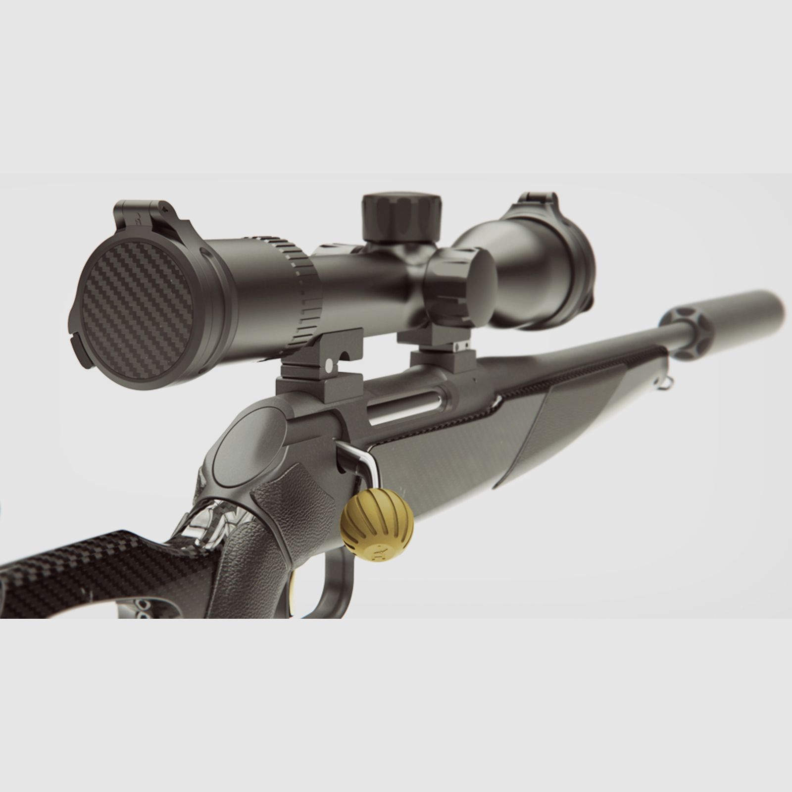 HUNTTECH Kammergriffkugel aus Gummi, sand, Bild 2 von 5