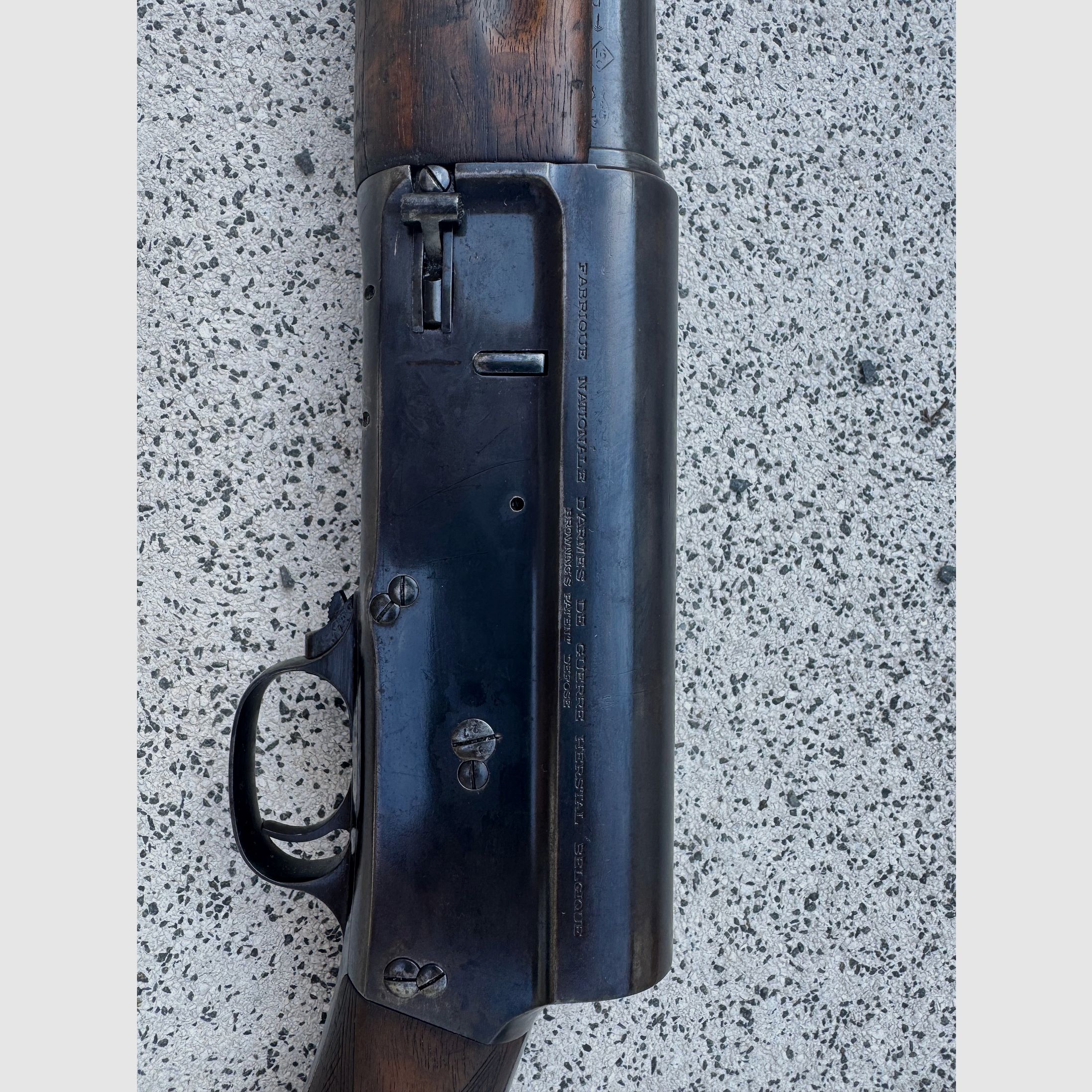 Rariteit: FN Browning Auto-5 (A-5) Kal. 16/65 – Vroeg Belgische productie met „Suicide Safety“ & Bäckenschäftung