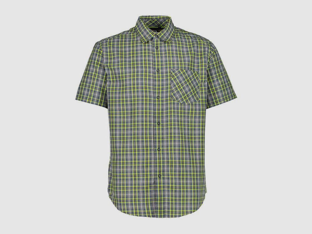 CMP Kurzarm-Hemd mit Karomuster Energy-Cosmo 60