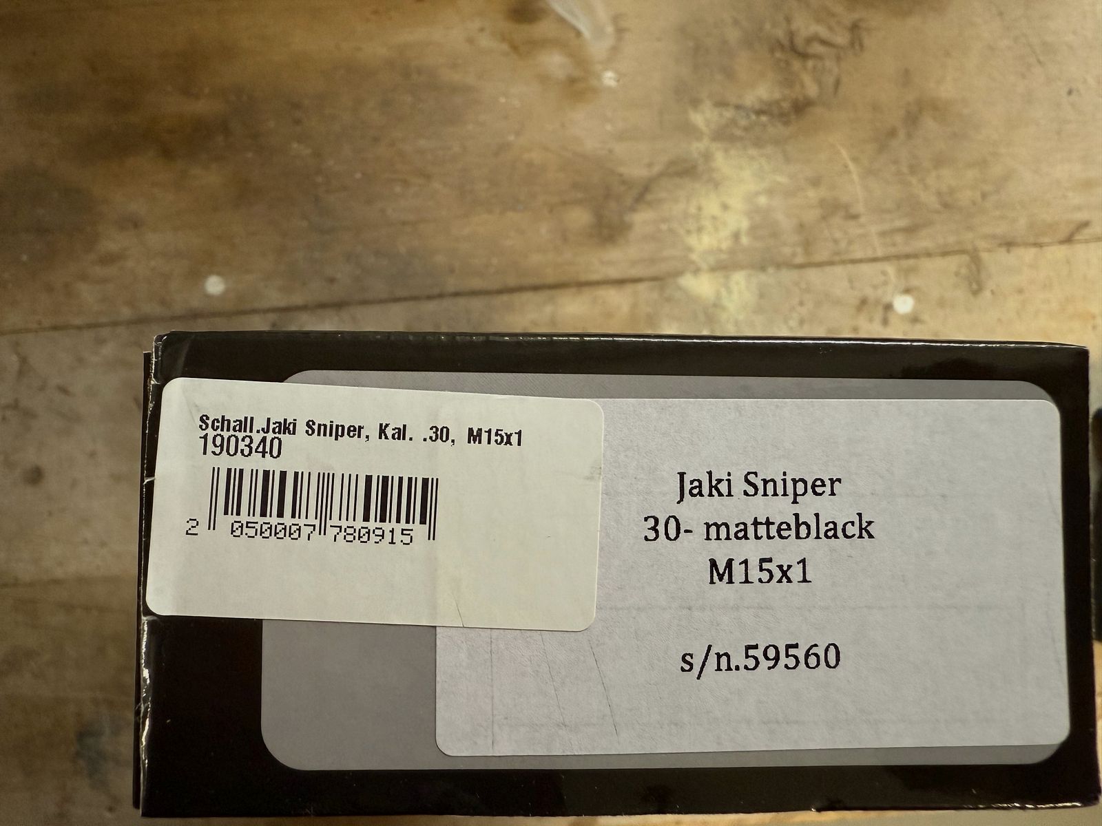 Schalldämpfer  der Marke Jaki zuverkaufen 