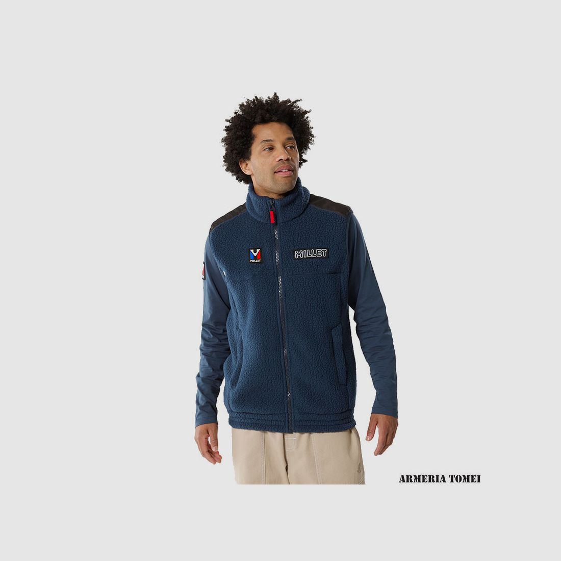 GILET – MILLET – HERITAGE FLEECESHEEP JKT 7317 SAPHIR, immagine 3 di 7