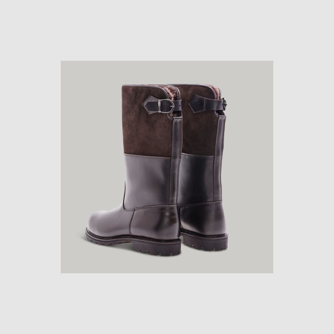 LUDWIG REITER Maronibrater® S.592-D-VD Juchtenleder/Veloursleder Mocca/Dunkelbraun, image 4 of 7