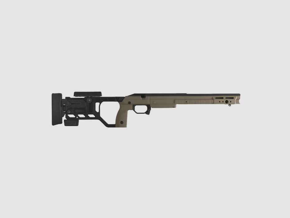 Kinetic Research Group Tikka T3X Châssis avec Crosse Pliable, Noir