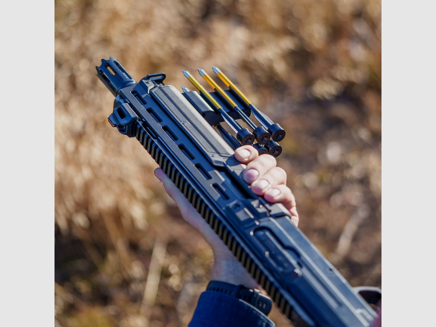 BUNDLE | ARROW HOLDER Cal.68 | Pfeilhalter + 6 Arrows | Schwarz | T4E HDR68 | HDX68 | HDS68 | HDB68